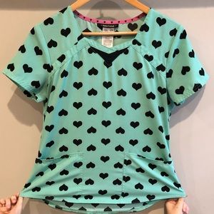 Cherokee heart and soul scrub top